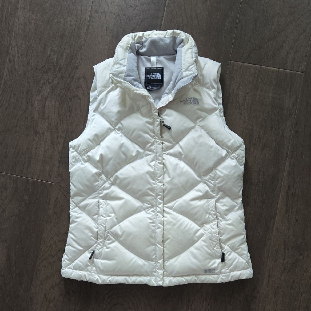 The North Face Women's Cream Quilted Vest
